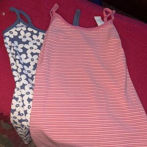 Pink and Blue Floral Women's Sleepwear Set